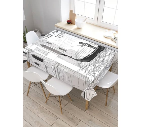 Скатерть JoyArty Чудесная Венеция, прямоугольная, из сатена tc_37901_120x145 1