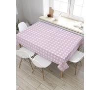 Скатерть JoyArty Четыре лепестка, прямоугольная, из сатена tc_31834_120x145