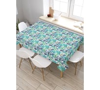 Прямоугольная скатерть из сатена JoyArty Тропическое полотно tc_36059_120x145