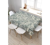 Прямоугольная скатерть из сатена JoyArty Узор подземелья tc_3490_120x145