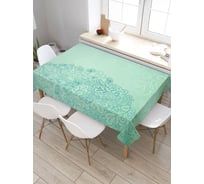 Прямоугольная скатерть из сатена JoyArty Узор Востока tc_33373_120x145