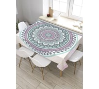 Прямоугольная скатерть из сатена JoyArty Утонуть в узоре tc_8162_120x145