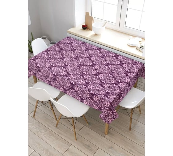 Прямоугольная скатерть из сатена JoyArty Узорчатый орнамент tc_8077_120x145 1