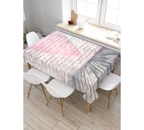 Прямоугольная скатерть из сатена JoyArty Уличная любовь tc_7270_120x145