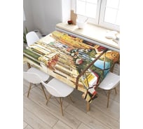 Прямоугольная скатерть из сатена JoyArty Улица Венеции tc_778_120x145