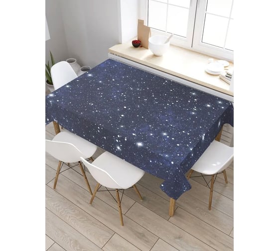 Прямоугольная скатерть из сатена JoyArty Тысячи звезд tc_38853_120x145 1
