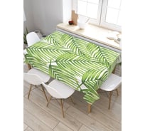 Прямоугольная скатерть из сатена JoyArty Тропическое полотно tc_38859_120x145