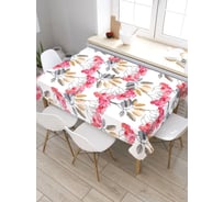 Прямоугольная скатерть из сатена JoyArty Урожай рябины tc_38387_120x145