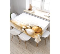Скатерть JoyArty Шары наблюдения, прямоугольная, из сатена tc_28250_120x145