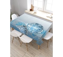 Скатерть JoyArty Шары фантазий, прямоугольная, из сатена tc_5544_120x145