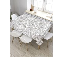 Скатерть JoyArty Эскиз узоров, прямоугольная, из сатена tc_33873_120x145