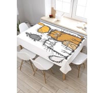 Скатерть JoyArty Я смогу, прямоугольная, из сатена tc_36995_120x145