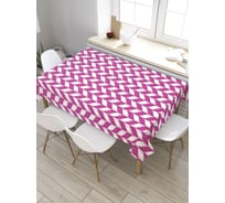Скатерть JoyArty Яркое плетение, прямоугольная, из сатена tc_28417_120x145