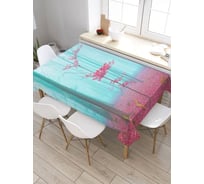 Скатерть JoyArty Энергия леса, прямоугольная, из сатена tc_18981_120x145