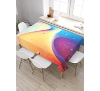 Скатерть JoyArty Энергетическая влажность, прямоугольная, из сатена tc_22211_120x145