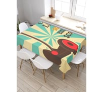 Скатерть JoyArty Электрический скутер, прямоугольная, из сатена tc_22049_120x145