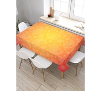 Скатерть JoyArty Эскизы пэйсли, прямоугольная, из сатена tc_29498_120x145