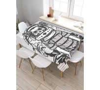 Скатерть JoyArty Эскиз современного искусства, прямоугольная, из сатена tc_29424_120x145