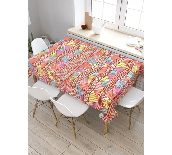 Скатерть JoyArty Этника, прямоугольная, из сатена tc_30896_120x145 1