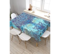 Скатерть JoyArty Энергия космоса, прямоугольная, из сатена tc_22422_120x145