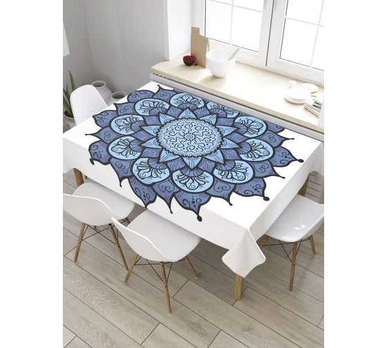 Скатерть JoyArty Эзотерический узор, прямоугольная, из сатена tc_35446_120x145 1