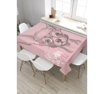 Скатерть JoyArty Эскиз чихуахуа, прямоугольная, из сатена tc_32985_120x145