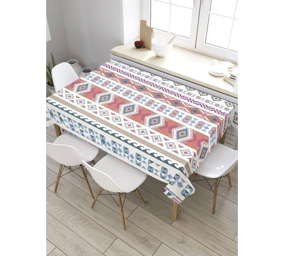 Скатерть JoyArty Этнические дорожки, прямоугольная, из сатена tc_32908_120x145 1