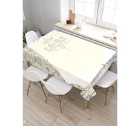 Скатерть JoyArty Элегантный занавес, прямоугольная, из сатена tc_3372_120x145