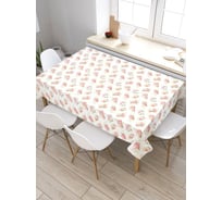 Скатерть JoyArty Яркие букеты роз, прямоугольная, из сатена tc_262023_120x145