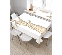 Скатерть JoyArty Яблоко просветления, прямоугольная, из сатена tc_6937_120x145