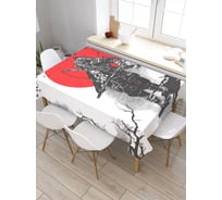 Скатерть JoyArty Японская баня, прямоугольная, из сатена tc_7797_120x145