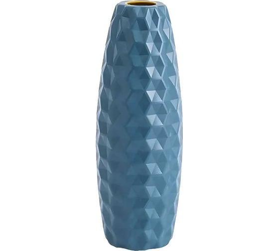 Ваза Homium Square, цвет синий, H23 см vasesquare01blue