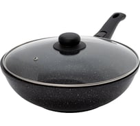 Сковорода STARWIND ВОК WOK Chef Induction SW-CHI4028W круглая 28 см покрытие Pfluon ручка съемная с крышкой 1776113