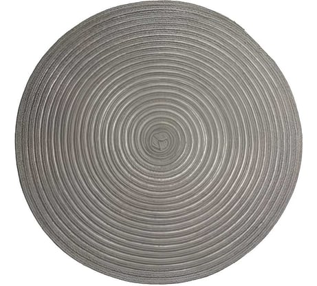 Набор подставочных салфеток Homium Cozy Collection, 2 шт. серый, круглые set2cozygrey