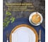 Набор подставочных салфеток Homium Cozy Collection, 2 шт. синий, круглые set2cozyDblue 3
