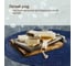 Набор подставочных салфеток Homium Cozy Collection, 2 шт. синий, круглые set2cozyDblue 5