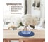 Набор подставочных салфеток Homium Cozy Collection, 2 шт. синий, круглые set2cozyDblue 6