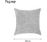 Набор декоративных подушек Homium Comfort, 2 шт. серый SAP2141grey 8