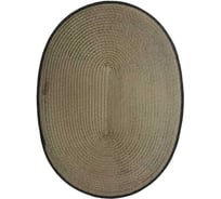 Набор подставочных салфеток Homium Julie, 2 шт., коричневый, овальные set2juliebrown