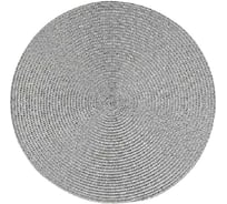 Набор подставочных салфеток Homium Melody, 2 шт., серебро, круглые set2melodysilver