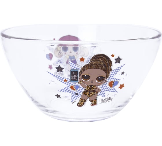 Салатник ND Play L.o.l. surprise dollsaregogo 12,5 см, 2 лепка, стекло 288525