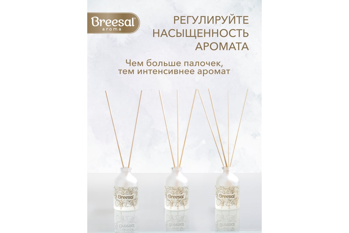 Ароматический диффузор Breesal aroma sphere соблазнительный бархат 40 мл 12  l ARD/014 - выгодная цена, отзывы, характеристики, фото - купить в Москве и  РФ