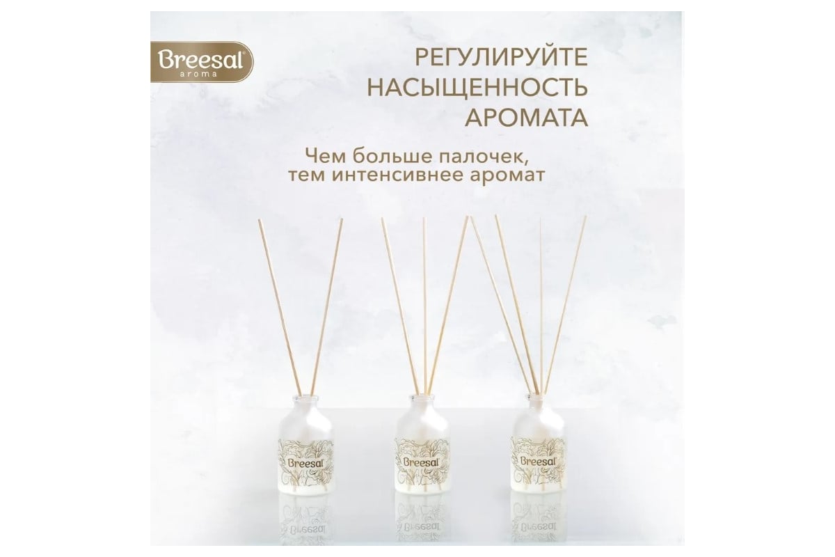 Ароматический диффузор Breesal aroma sphere пленительный мираж 40 мл 12 l  ARD/016 - выгодная цена, отзывы, характеристики, фото - купить в Москве и РФ