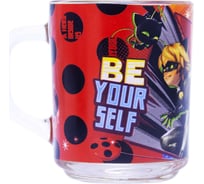 Кружка ND Play леди баг и супер кот, комиксы, в подарочной упаковке, 230 мл, стекло 295325