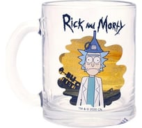 Кружка ND Play чайная, 320 мл, рик и морти, воронка, стекло 295317