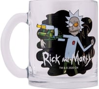 Кружка ND Play чайная, 320 мл, рик и морти, рик, черная, лепок 290371