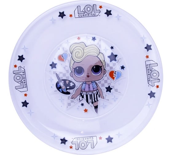 Тарелка ND Play L.o.l. surprise dollsaregogo 19,5 см, стекло 288527 1