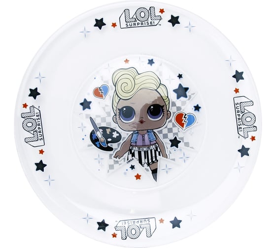 Тарелка ND Play L.o.l. surprise dollsaregogo 19,5 см, стекло 288527