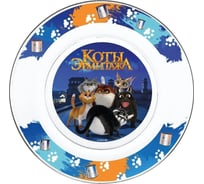 Тарелка ND Play коты эрмитажа, ночные коты, 19,5 см, стекло 308596
