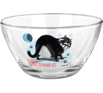 Салатник ND Play коты эрмитажа, защитники эрмитажа, 11 см, стекло 308586